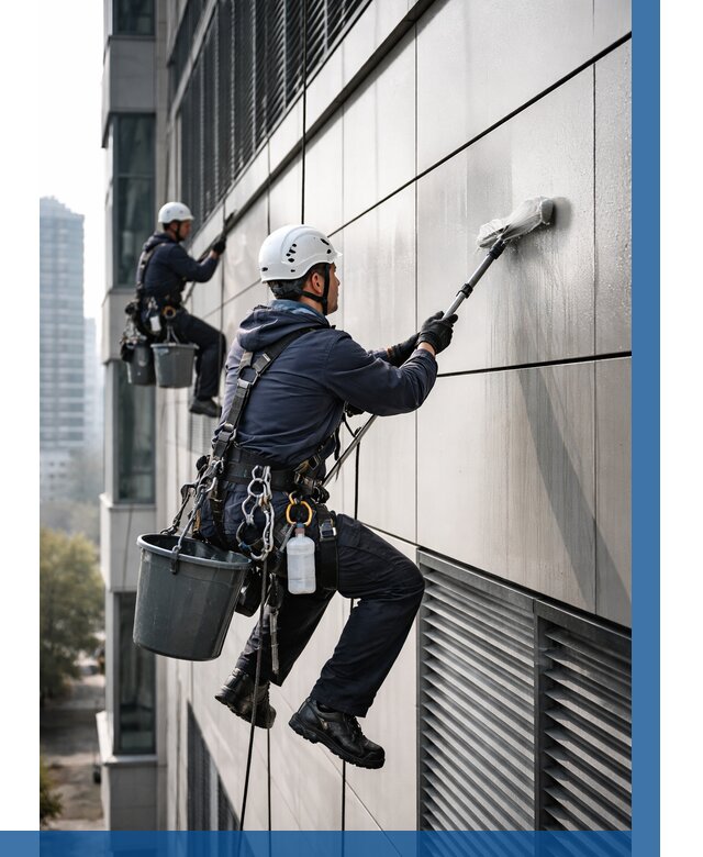 Мойка вентилируемого фасада в Борисоглебске от 260 р. | ВЫСОТНИК-Брс