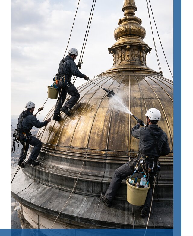 Мойка куполов и шпилей в Борисоглебске от 8323 р. - заказать | ВЫСОТНИК-Брс