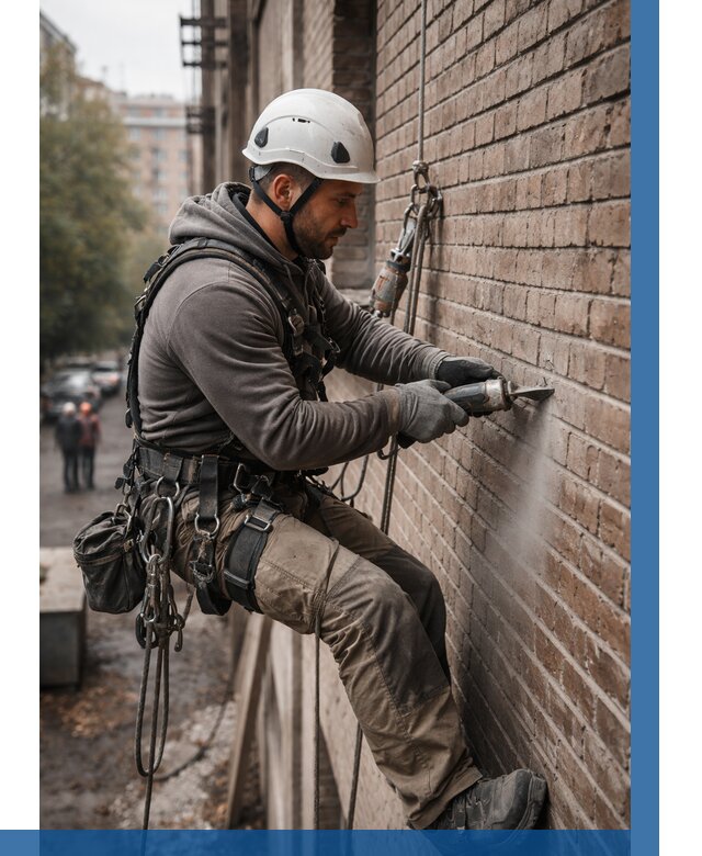 Расшивка кирпичных швов в Борисоглебске от 624 р. | ВЫСОТНИК-Брс