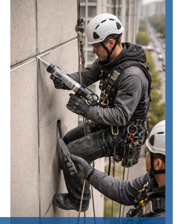 Первичная герметизация швов в Борисоглебске от 624 р. | ВЫСОТНИК-Брс