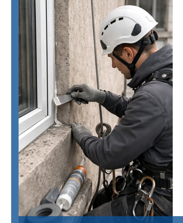 Герметизация монтажных швов окон в Борисоглебске с гарантией качества