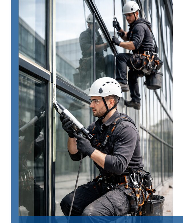 Герметизация витражных швов в Борисоглебске для зданий и фасадов