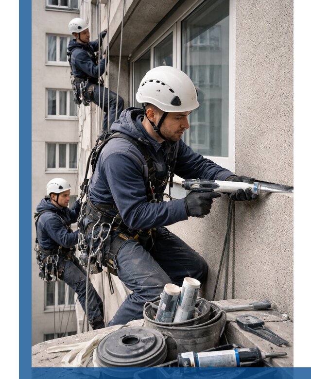 Герметизация швов лоджии в Борисоглебске профессионально и надежно