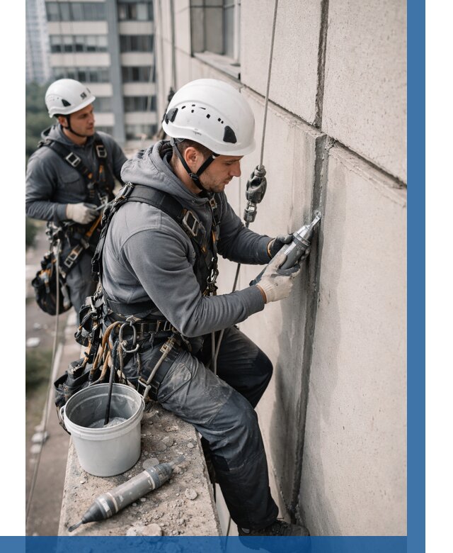 Ремонт деформационных швов здания в Борисоглебске от 1040 р. | ВЫСОТНИК-Брс