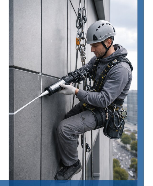 Герметизация стыков фасадных панелей в Борисоглебске от 6763 р.| ВЫСОТНИК-Брс