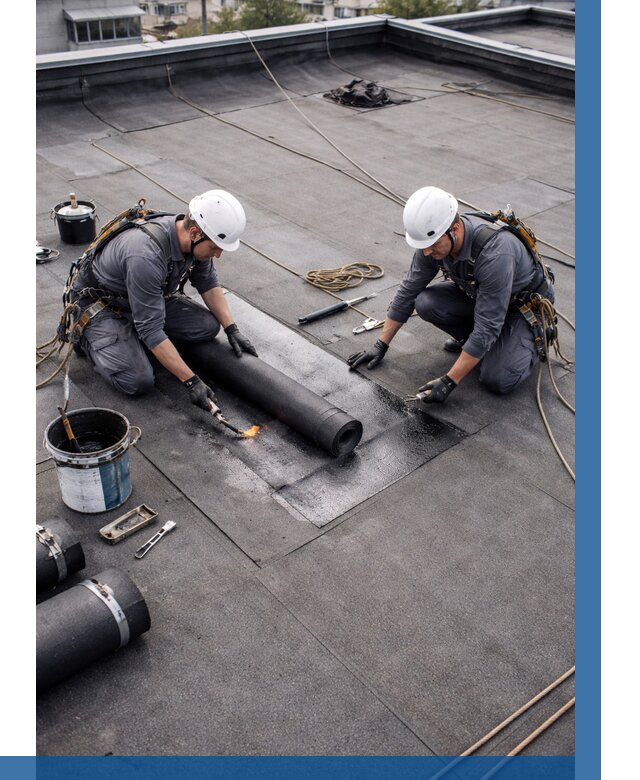 Ремонт мягкой кровли под ключ в Борисоглебске от 728 р. | ВЫСОТНИК-Брс