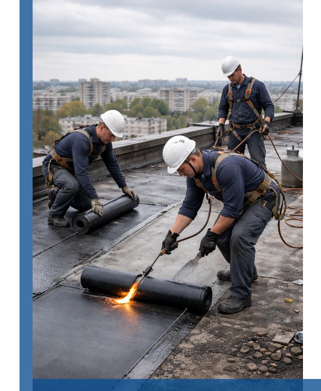 Ремонт наплавляемой кровли в Борисоглебске качественно и надежно