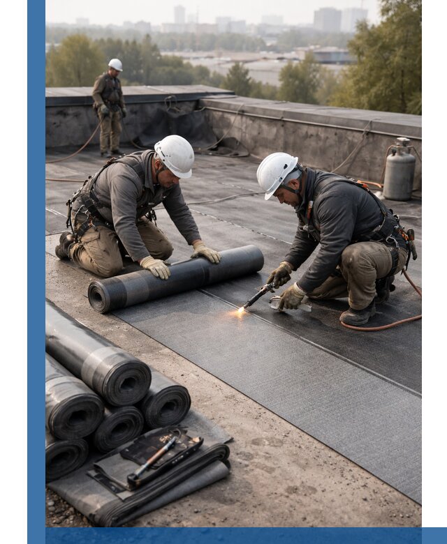 Монтаж мягкой кровли в Борисоглебске профессионально и надежно
