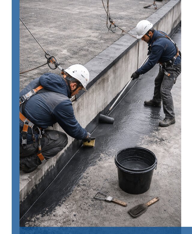 Гидроизоляция кровли жидкой резиной профессионально в Борисоглебске