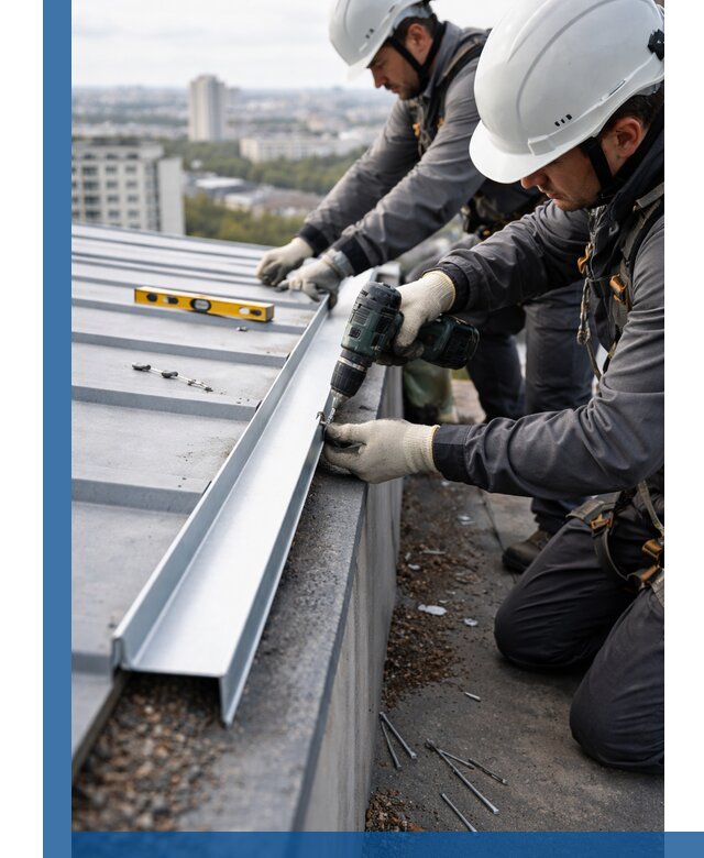 Монтаж капельника на кровле в Борисоглебске с гарантией качества