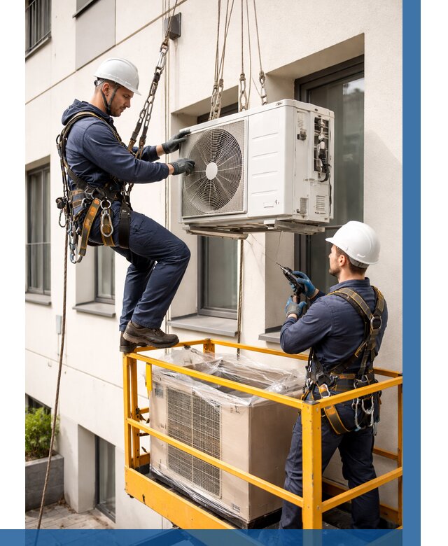 Демонтаж внешнего блока кондиционера в Борисоглебске от 3641 р. | ВЫСОТНИК-Брс