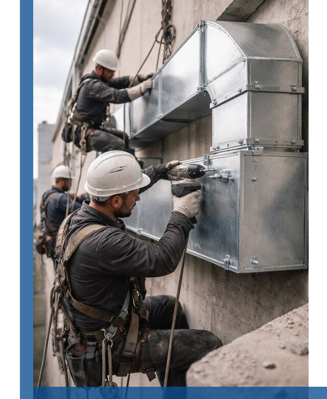 Профессиональный монтаж вентиляционных коробов в Борисоглебске под ключ