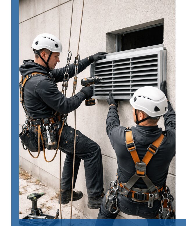 Монтаж вентиляционных решеток в Борисоглебске профессиональный сервис