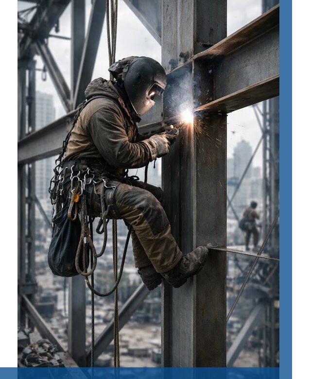 Высотные сварочные работы в Борисоглебске от 3641 р. | ВЫСОТНИК-Брс