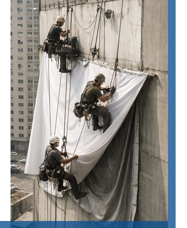 Замена баннерного полотна в Борисоглебске от 6763 р. | ВЫСОТНИК-Брс—заказать