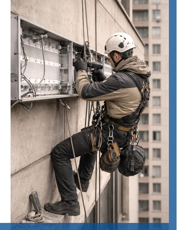 Ремонт вывески на высоте в Борисоглебске от 4682 р. | ВЫСОТНИК-Брс