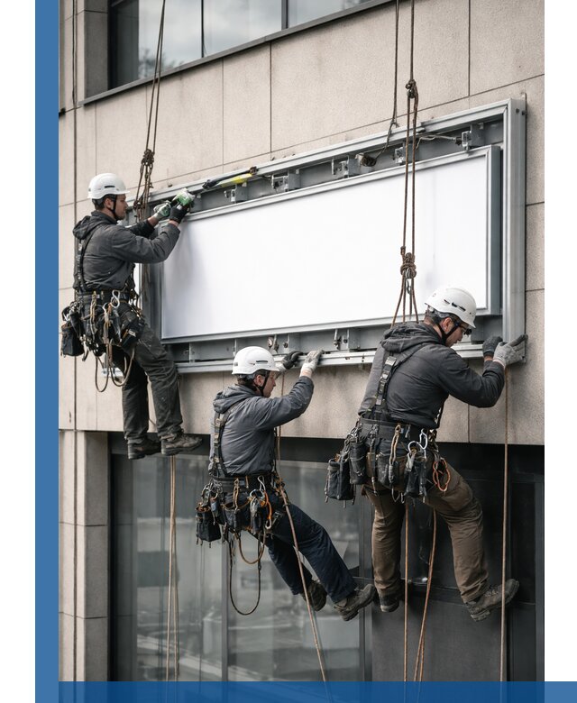 Профессиональный монтаж светового короба под ключ в Борисоглебске