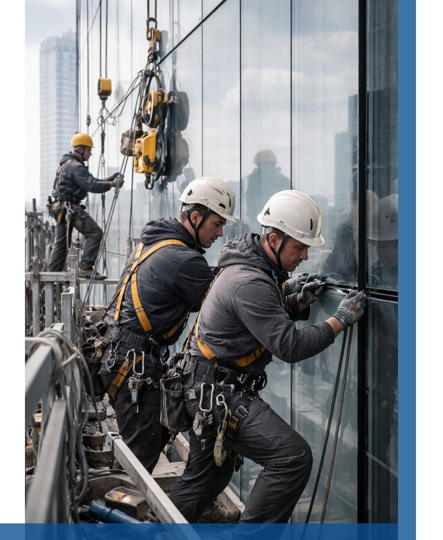 Структурное остекление фасадов в Борисоглебске от 9884 р. | ВЫСОТНИК-Брс