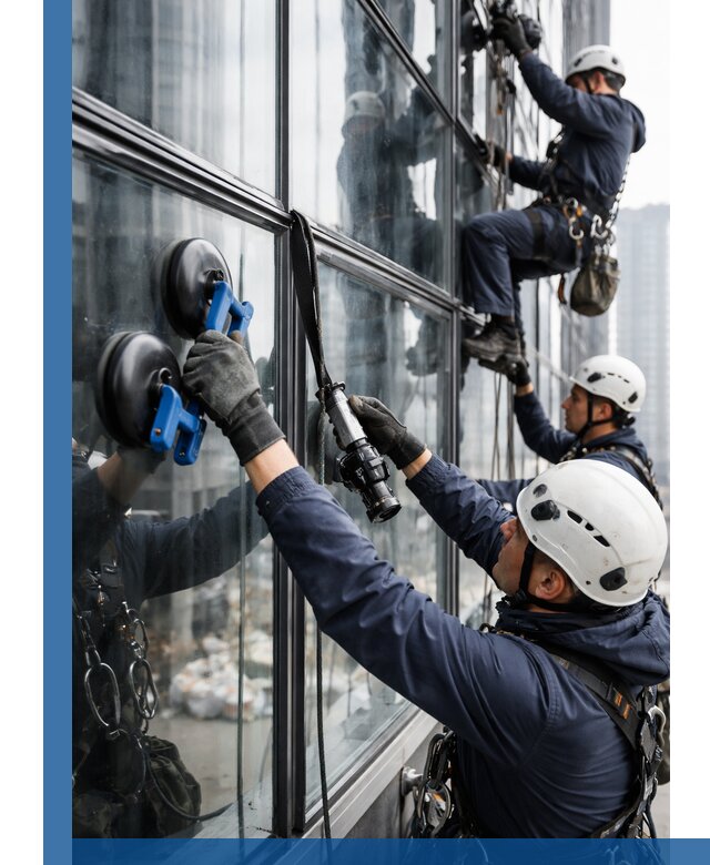 Радиусное остекление фасадов под ключ в Борисоглебске с гарантиями