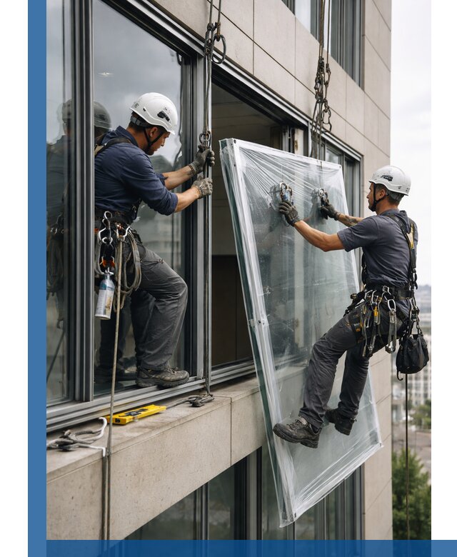 Профессиональная замена стекла в витраже в Борисоглебске с гарантией