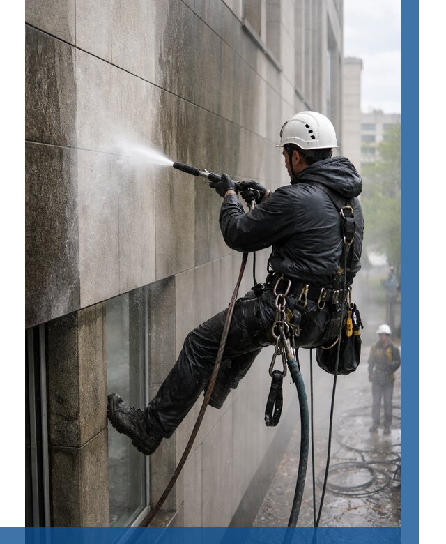 Гидроструйная очистка поверхностей в Борисоглебске от 884 р. | ВЫСОТНИК-Брс