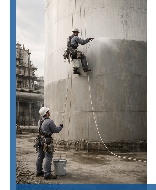 Покраска стальных резервуаров и емкостей в Борисоглебске профессионально