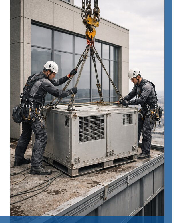 Такелажные работы на высоте в Борисоглебске от 8323 р. | ВЫСОТНИК-Брс