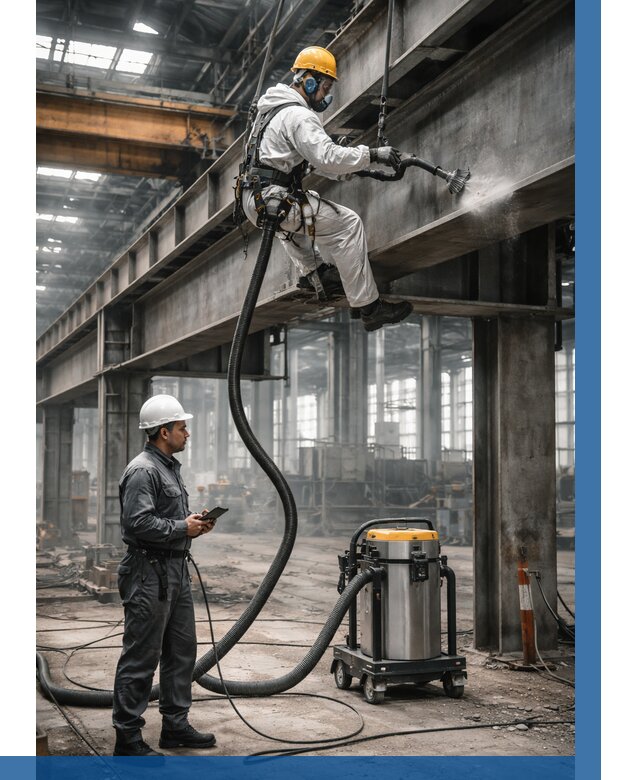 Обеспыливание конструкций в цехе в Борисоглебске от 4370 р. | ВЫСОТНИК-Брс