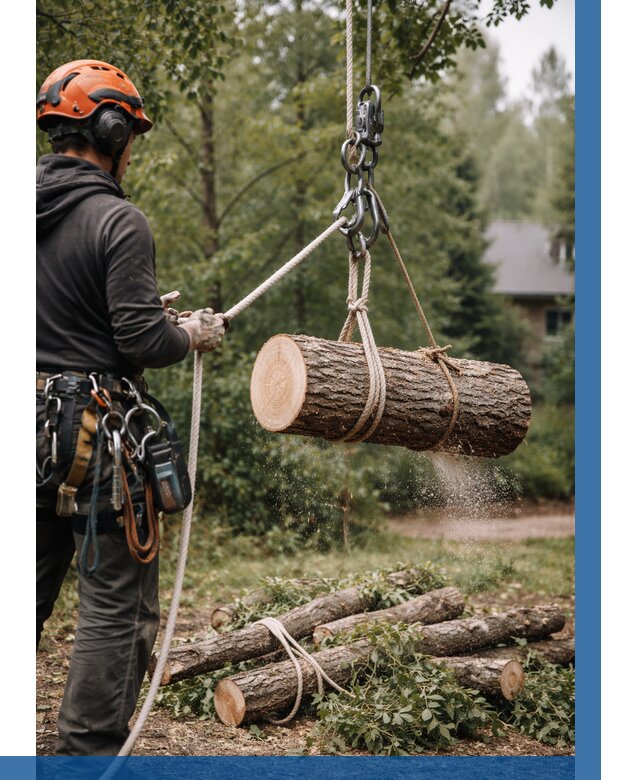 Валка деревьев частями в Борисоглебске от 7803 р. | ВЫСОТНИК-Брс
