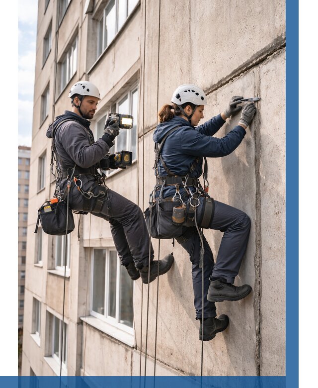 Обследование межпанельных швов в Борисоглебске от 1873 р. | ВЫСОТНИК-Брс