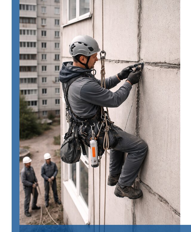 Обследование межпанельных швов и герметизация в Борисоглебске