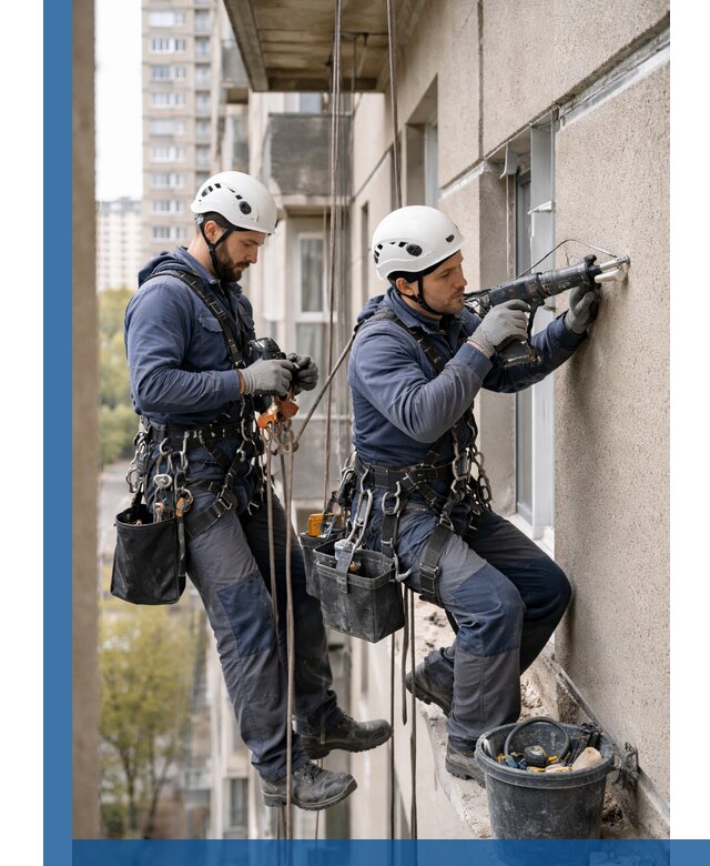 Промышленные альпинисты высотные работы и монтаж в Борисоглебске